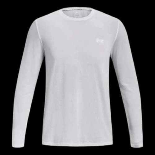 Under Armour Seamless Stride Long Sleeve 'White'