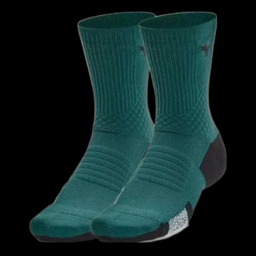 Under Armour Armourdry Playmaker Mid-Crew Socks 'Green'