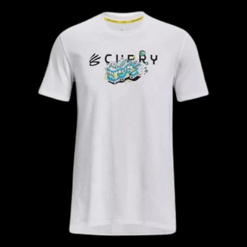 Under Armour x Curry Trolly Heavyweight T-Shirt 'White'