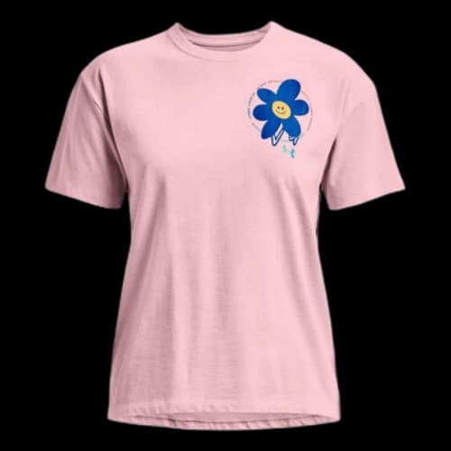 Under Armour Bloom Heavyweight T-shirt 'Pink' (Women's)