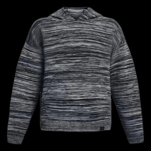 Under Armour RUSH IntelliKnit Hoodie 'Black White'