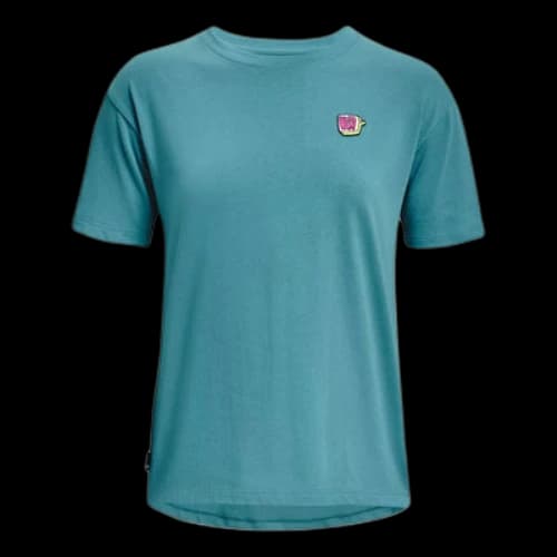 Under Armour Heavyweight Graphic T-shirt 'Teal' (Women's)