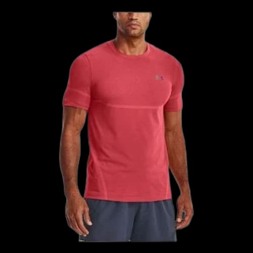 Under Armour Rush Seamless Legacy T-shirt 'Red'