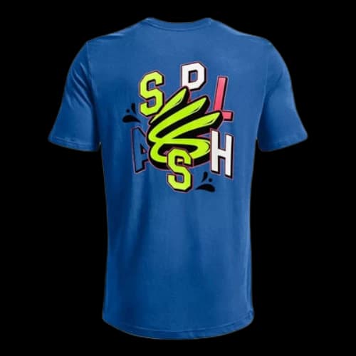 Under Armour Curry Splash Party T-shirt 'Blue'