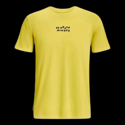 Under Armour Checkered Heavyweight T-shirt 'Yellow'