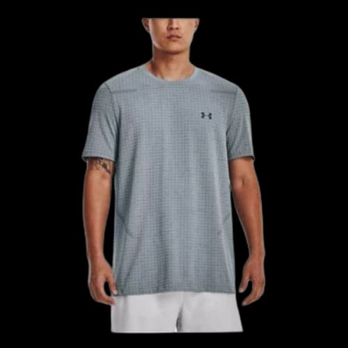 Under Armour Seamless Grid T-shirt 'Blue Grey'