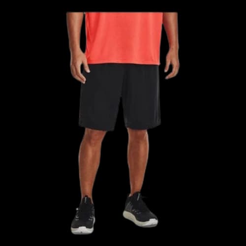 Under Armour Tech Wordmark Graphic Shorts 'Black Grey'