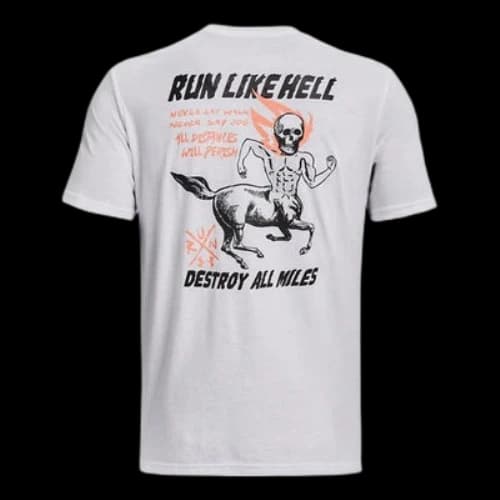 Under Armour Run Like Hell T-shirt 'White'