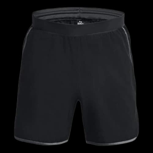 Under Armour HIIT Woven 6inch Shorts 'Black Grey'