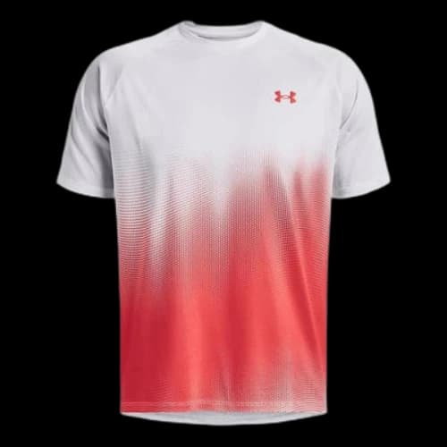 Under Armour Tech Fade T-shirt 'White Red'