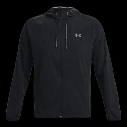 Under Armour Stretch Woven Windbreaker Jacket 'Black'