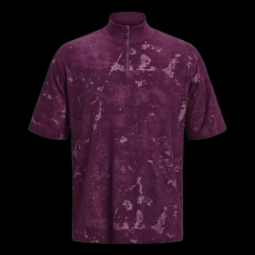 Under Armour Journey Terry 1/4 Zip Sweatshirt 'Purple Tie Dye'