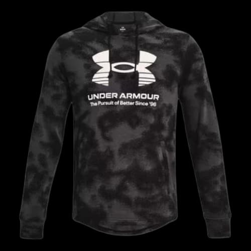 Under Armour Rival Terry Hoodie 'Grey White'