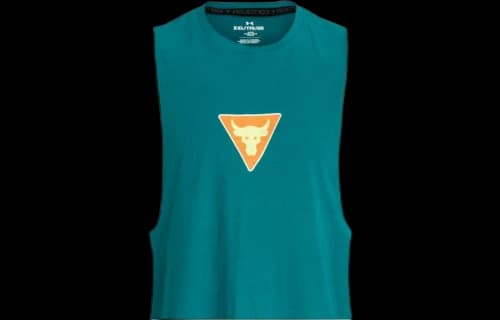 Under Armour Project Rock DMND Muscle Tank 'Teal'