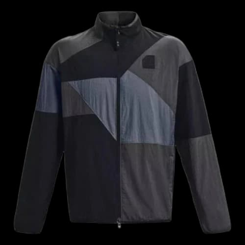 Under Armour Curry Woven Raincoat Jacket 'Grey Black'
