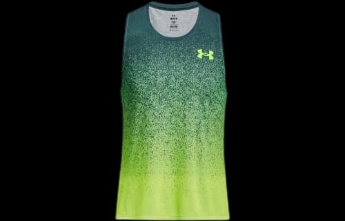 Under Armour Rush Logo Tank 'Green'