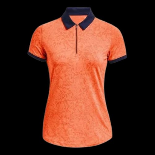Under Armour Playoff Wild Fields Polo Shirt 'Orange' (Women's)