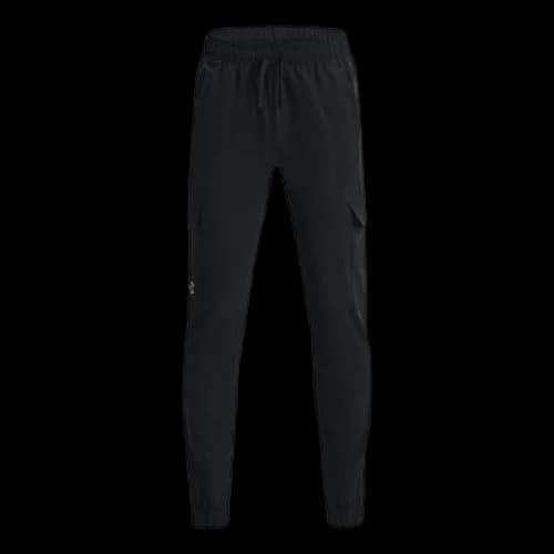(GS) Under Armour Pennant Woven Cargo Pants 'Black'