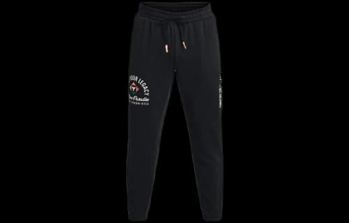 Under Armour Project Rock Heavyweight Terry Pants 'Black Ivory'