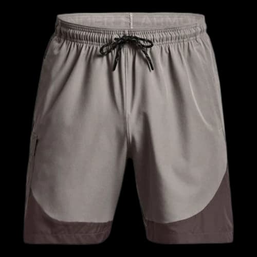 Under Armour RUSH Woven Cargo Shorts 'Grey Brown'