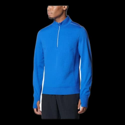 Under Armour IntelliKnit Run 1/2 Zip Top 'Blue'
