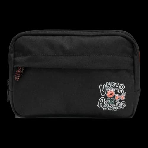 Under Armour Loudon Waist Bag Crossbody Bag 'Black Orange'