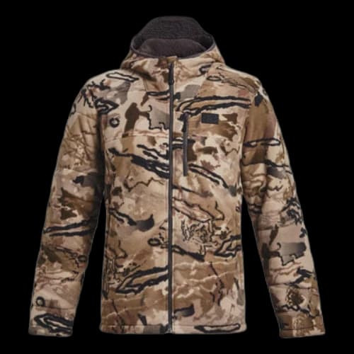 Under Armour Rut Windproof Jacket 'Brown Camo'