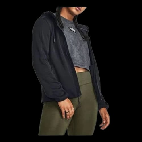 Under Armour Essential Swacket Full Zip Jacket 'Black' (Women's)