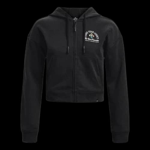Under Armour Project Rock Heavyweight Terry Family Full-Zip Jacket 'Black' (Women's)