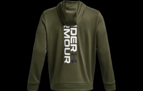 Under Armour Fleece Graphic Hoodied 'Olive Green'