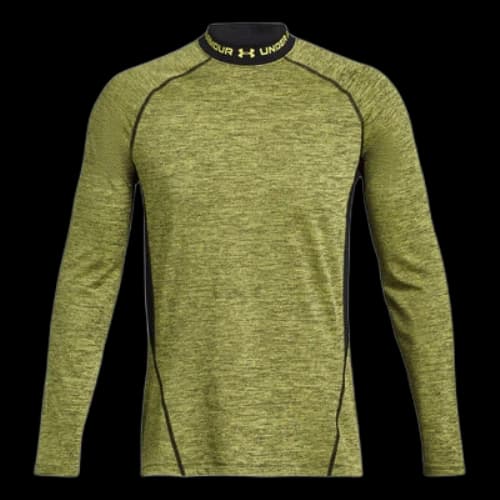Under Armour ColdGear Twist Mock Long Sleeve T-shirt 'Green'
