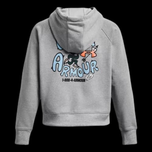 Under Armour Heavyweight Terry Rose Hoodie 'Grey' (Women's)
