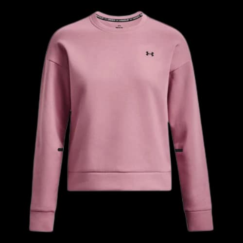 Under Armour Unstoppable Fleece Crew Neck 'Pink' (Women's)