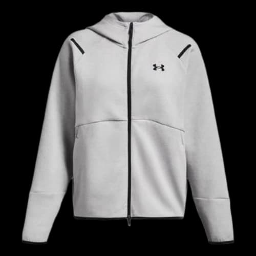 Under Armour Unstoppable Fleece Full Zip Jacket 'Light Grey' (Women's)