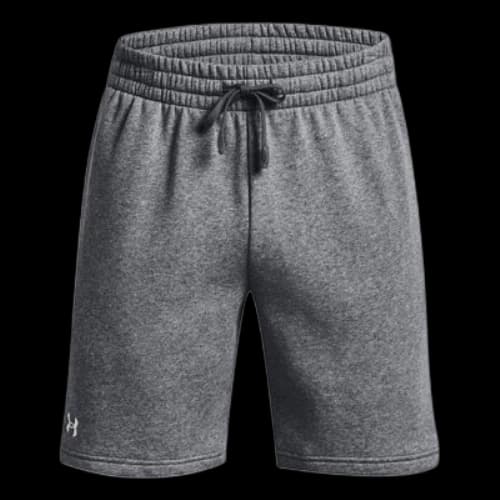 Under Armour Rival Fleece Wordmark Shorts 'Grey'