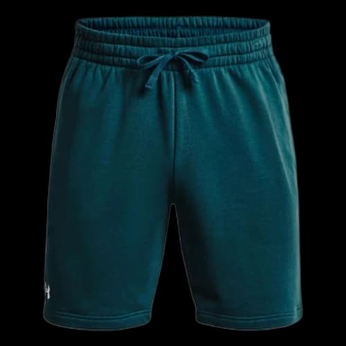 Under Armour Rival Fleece Wordmark Shorts 'Teal'