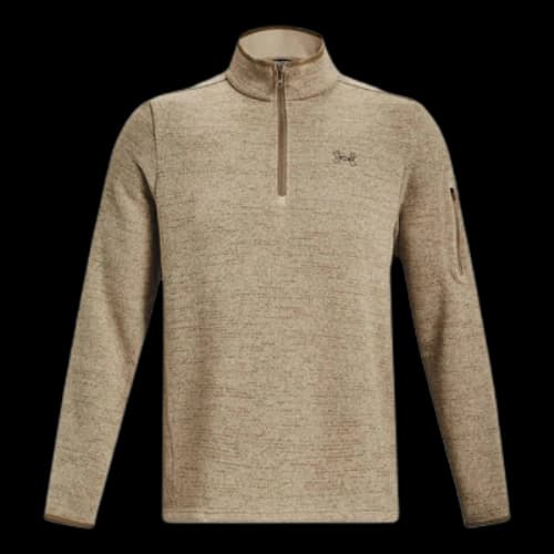 Under Armour Specialist 1/4 Zip Pullover 'Beige Brown'