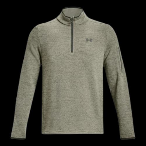 Under Armour Specialist 1/4 Zip Fleece Pullover 'Beige Green'