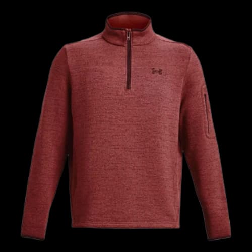 Under Armour Specialist 1/4 Zip Fleece Pullover 'Red'