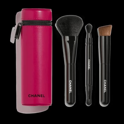 Chanel Codes Couleur Limited-Edition Collection of 3 Essential Brushes 143 - DIVA