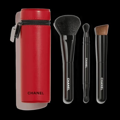 Chanel Codes Couleur Limited-Edition Collection of 3 Essential Brushes 147 - INCENDIAIRE