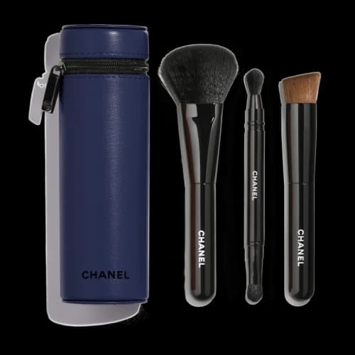 Chanel Codes Couleur Limited-Edition Collection of 3 Essential Brushes 127 - FUGUEUSE