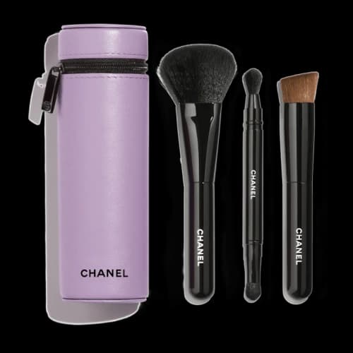 Chanel Codes Couleur Limited-Edition Collection of 3 Essential Brushes 135 - IMMORTELLE