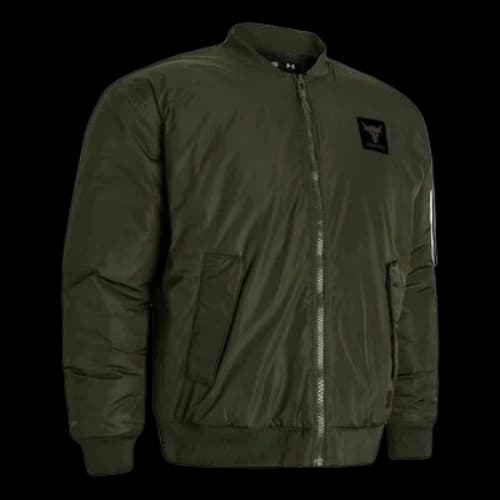 Under Armour Project Rock Bomber Jacket 'Green'