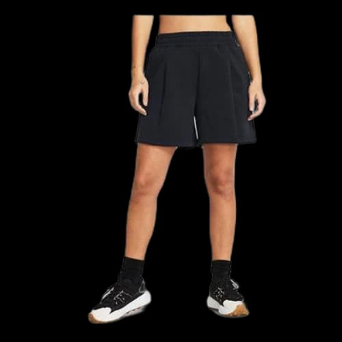 Under Armour Unstoppable Fleece Pleated Shorts 'Black' (Women's)