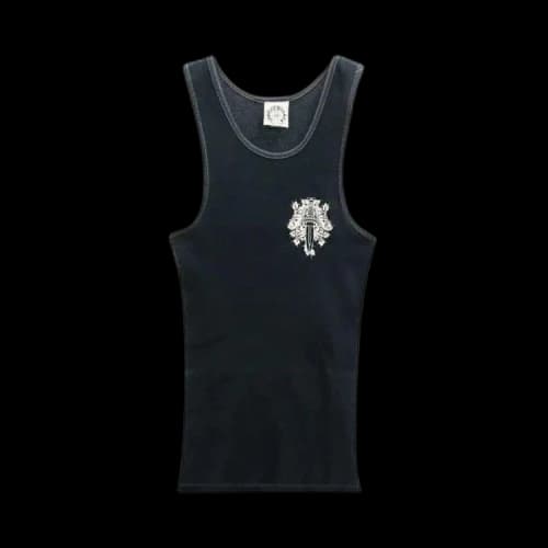 Chrome Hearts Dagger Vine Tank Top 'Black'