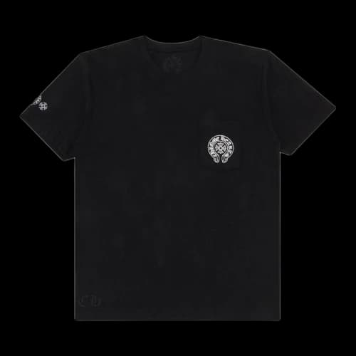 Chrome Hearts Gradient Logo T-Shirt 'Black/Multicolor'