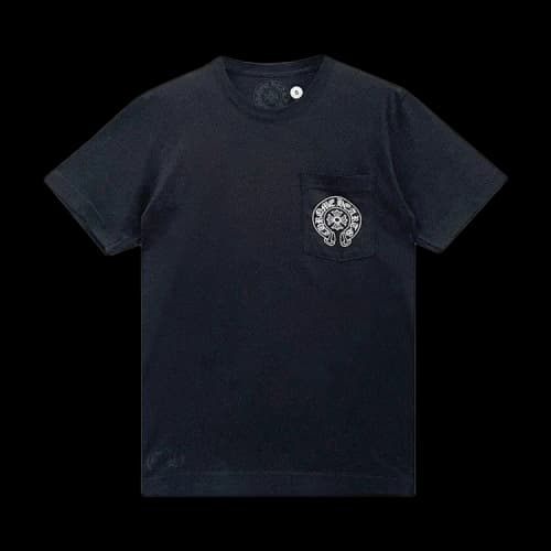 Chrome Hearts Las Vegas Exclusive Horseshoe Logo Pocket T-Shirt 'Black'