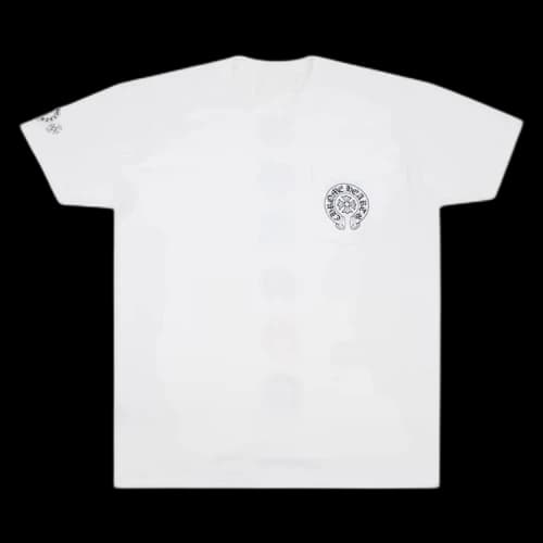 Chrome Hearts Multicolor Horseshoe T-Shirt 'White'