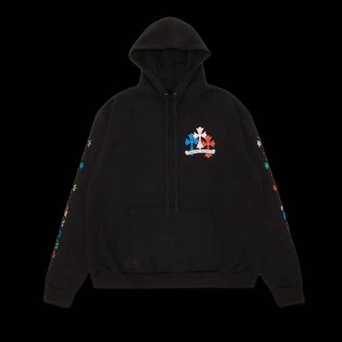 Chrome Hearts Cross Hoodie 'Black'